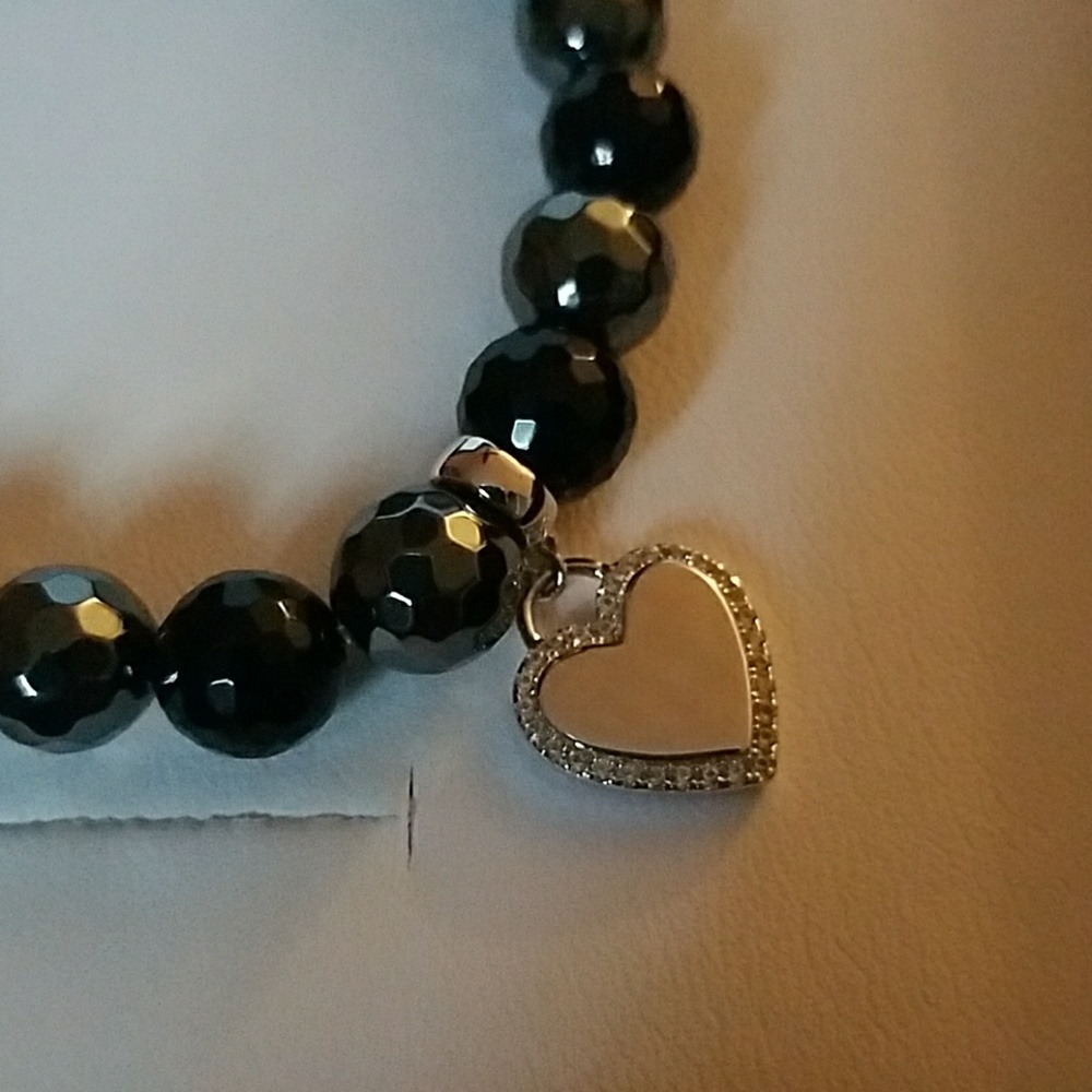 Bracelet Sterling silver heart